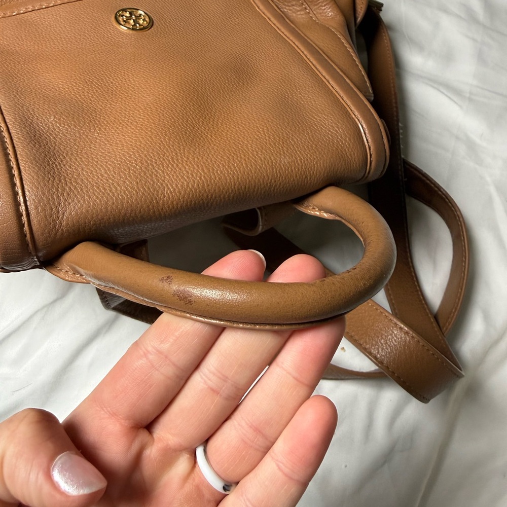 Tory Burch Leather Backpack - Picture 4 of 8